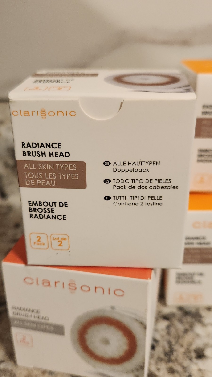 Genuine Clarisonic Radiance Brush Head All Skin Types – NIB