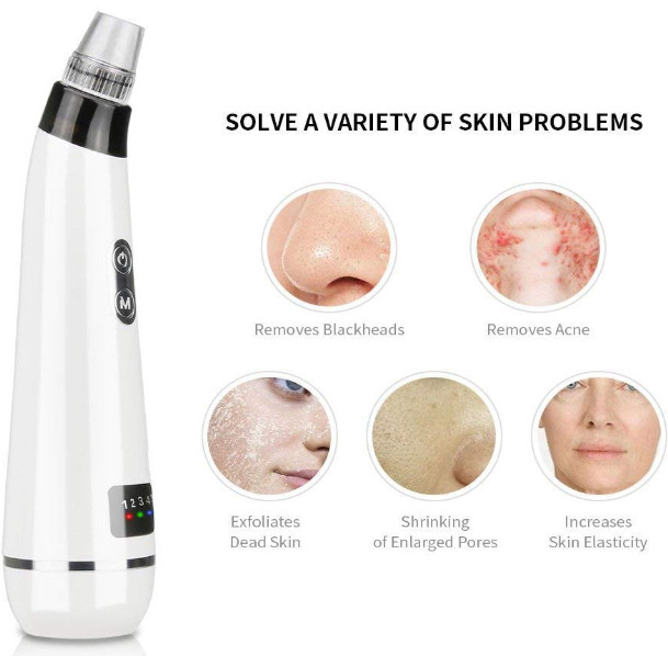 Facial Pore Vacuum Blackhead Remover Acne Vacuum Sciobella (888)