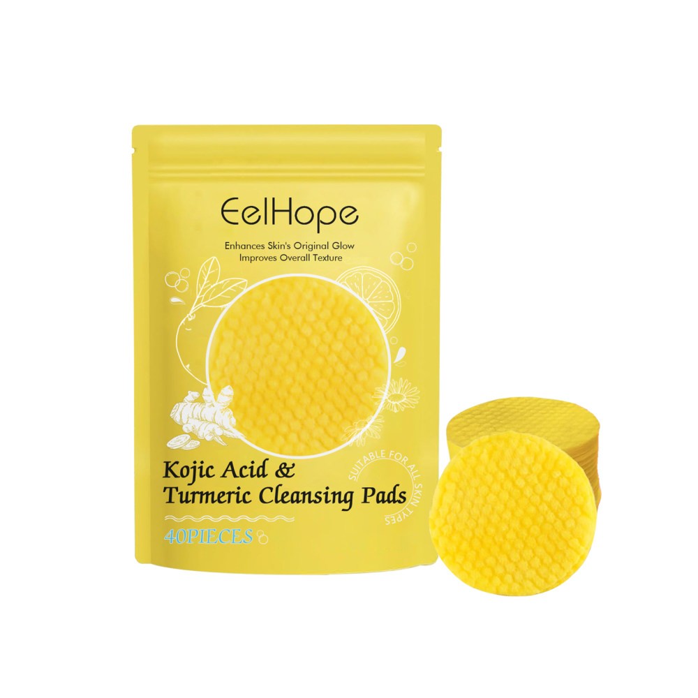 Turmeric Kojic Acid Cleansing Pad for Face ntle Cleansing