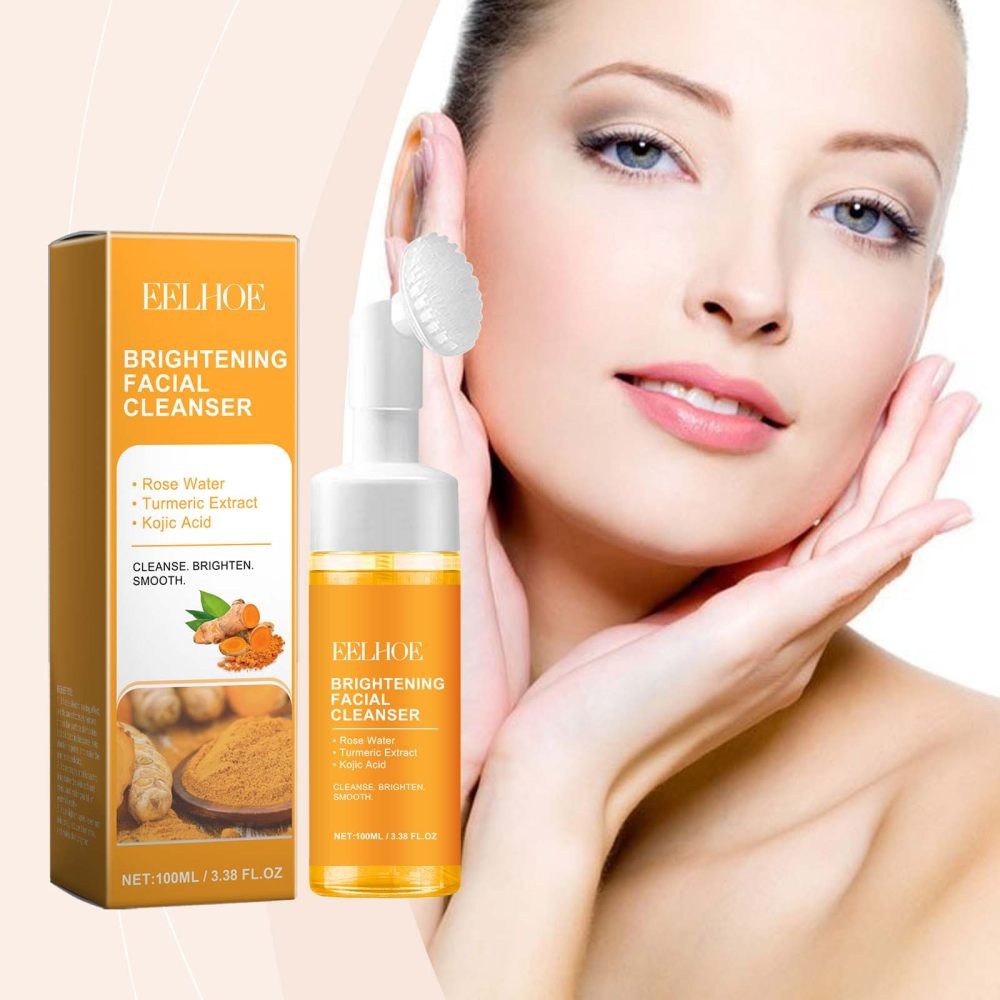 Turmeric Pore Firming Cleanser Cleansing Facial Grease Skin