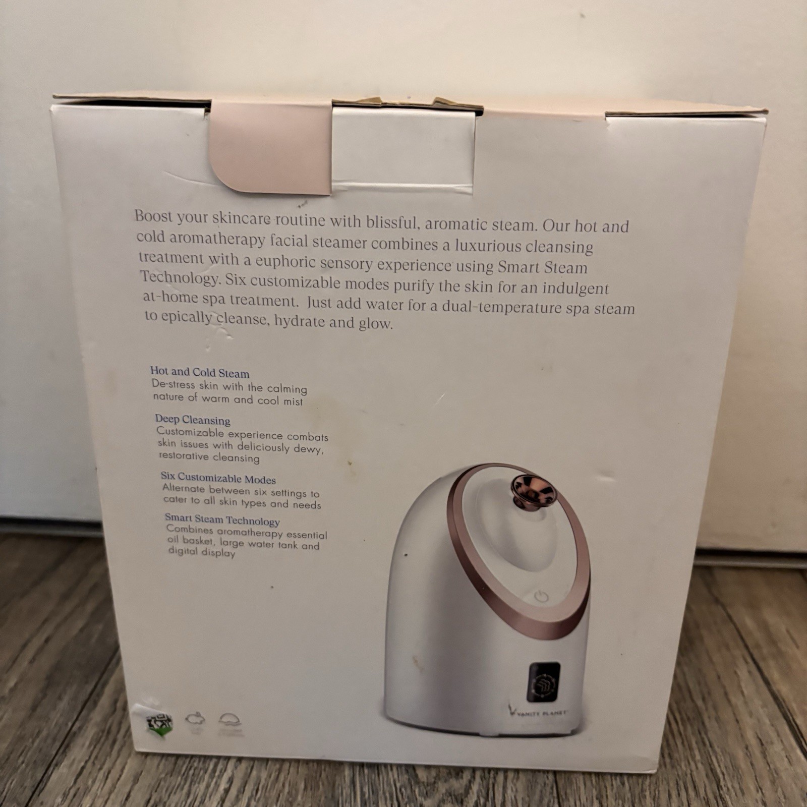 Senia Hot and Cold Smart Facial Steamer Aromatherapy Facial Steamer – USED ONCE