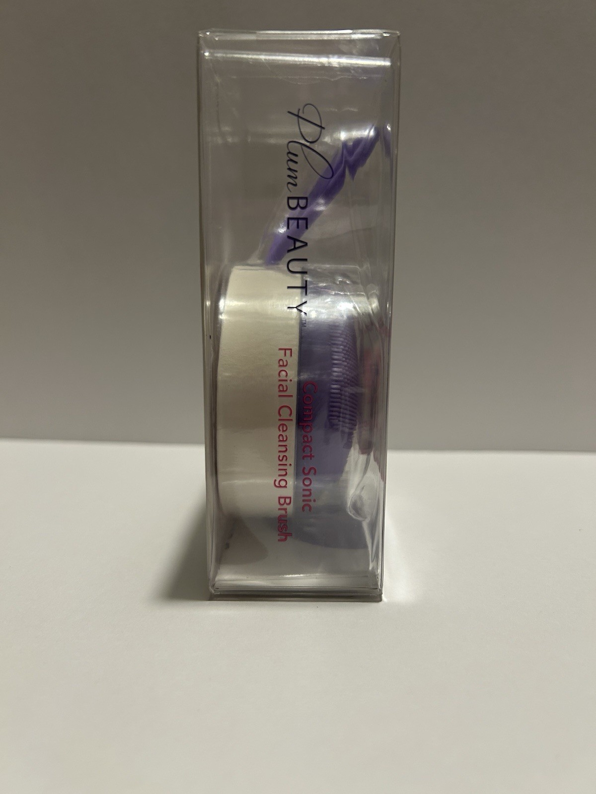 Plum Beauty Sonic Facial Cleansing Brush – 3 speeds Purple -Rechargeable