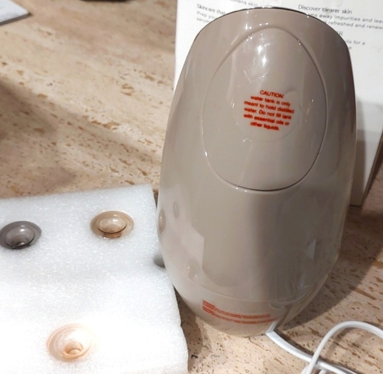 Vanity Planet Facial Steamer Cleanse Hydrate Softens Skin VNT06112