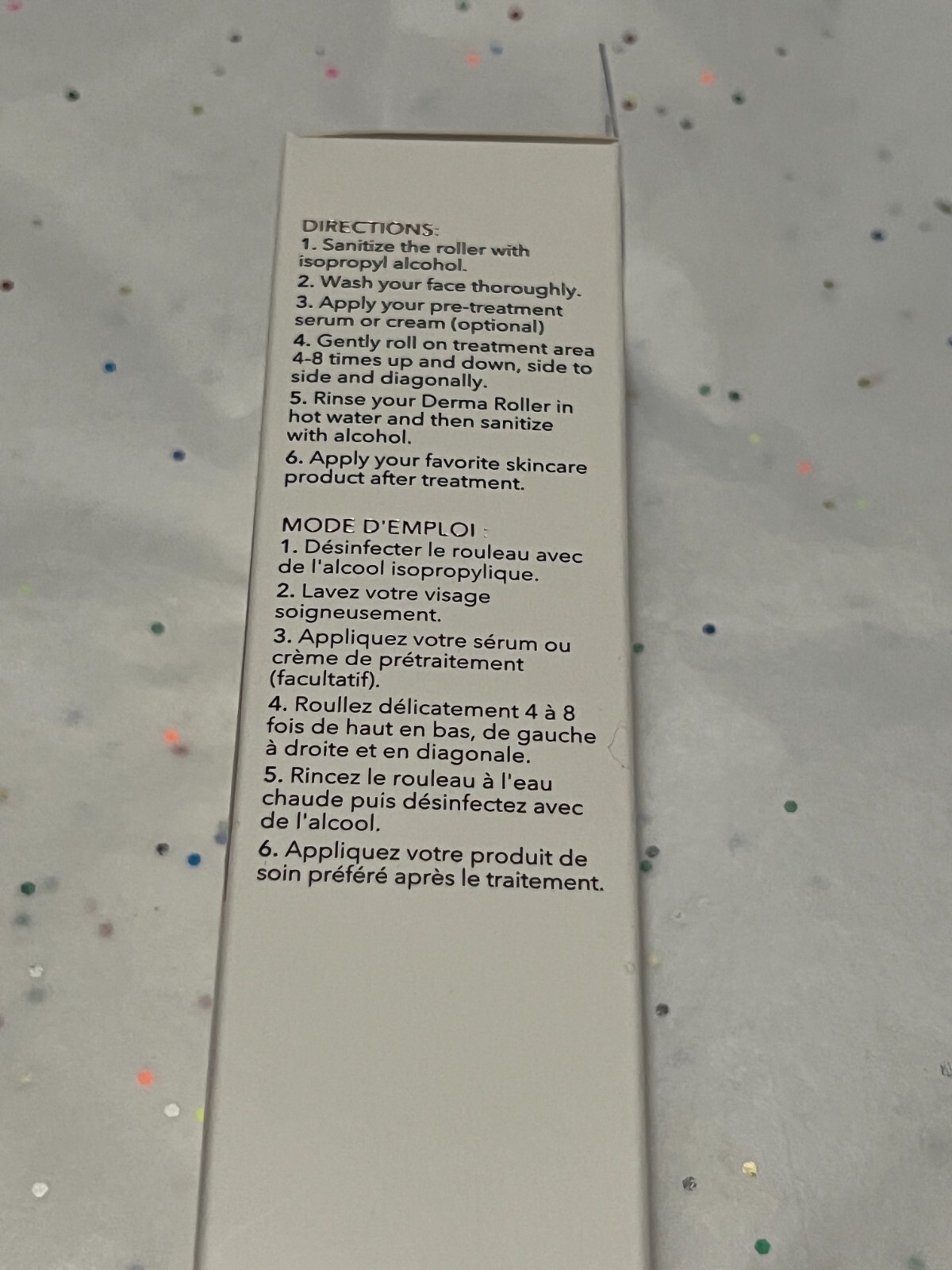 ZOE AYLA Micro Needling Derma Roller 0.5mm NIB Rejuvenate Your Skin * NIB