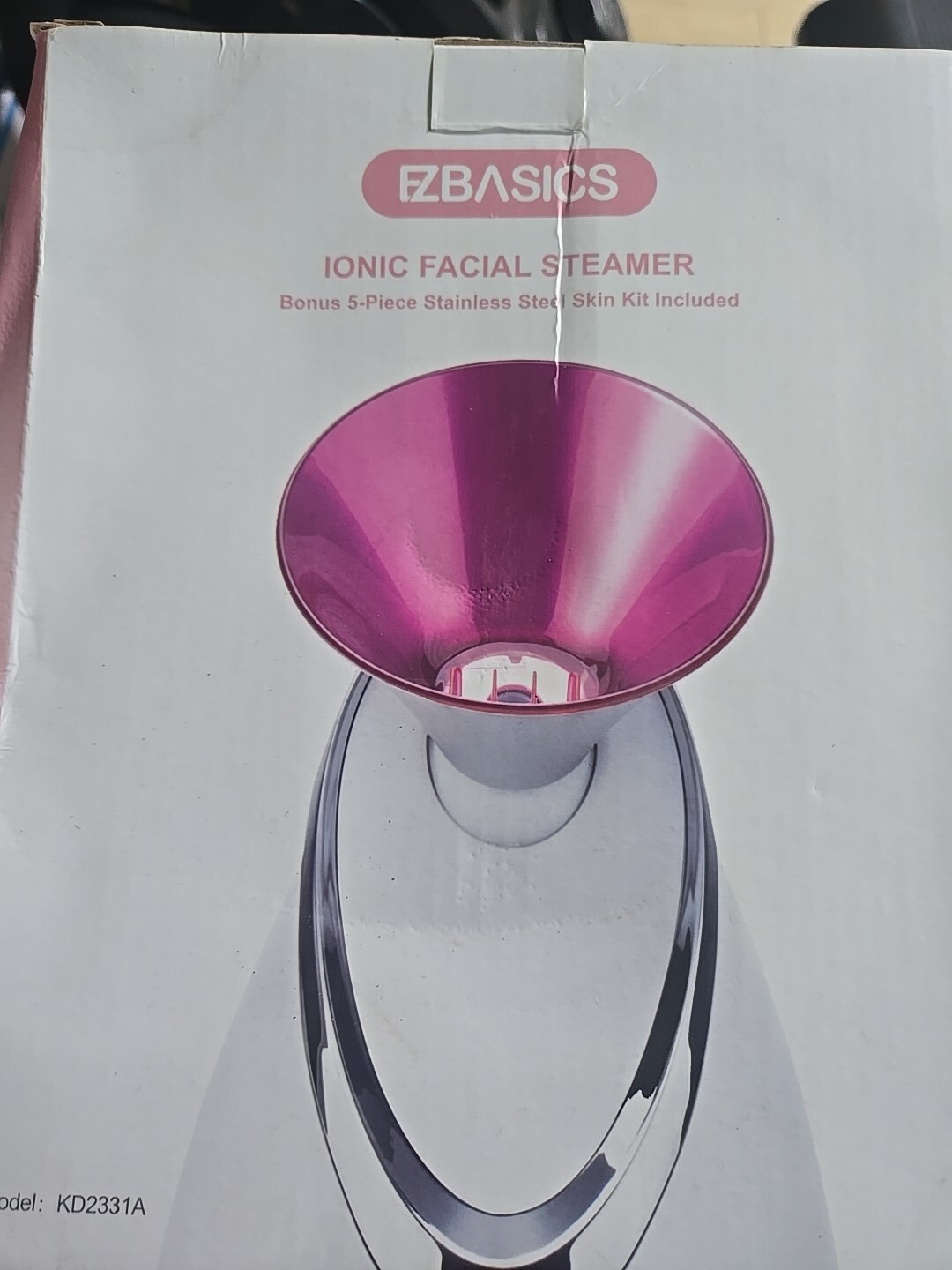 Facial Steamer Ionic Face Steamer for Home Facial, Warm Mist Humidifier New
