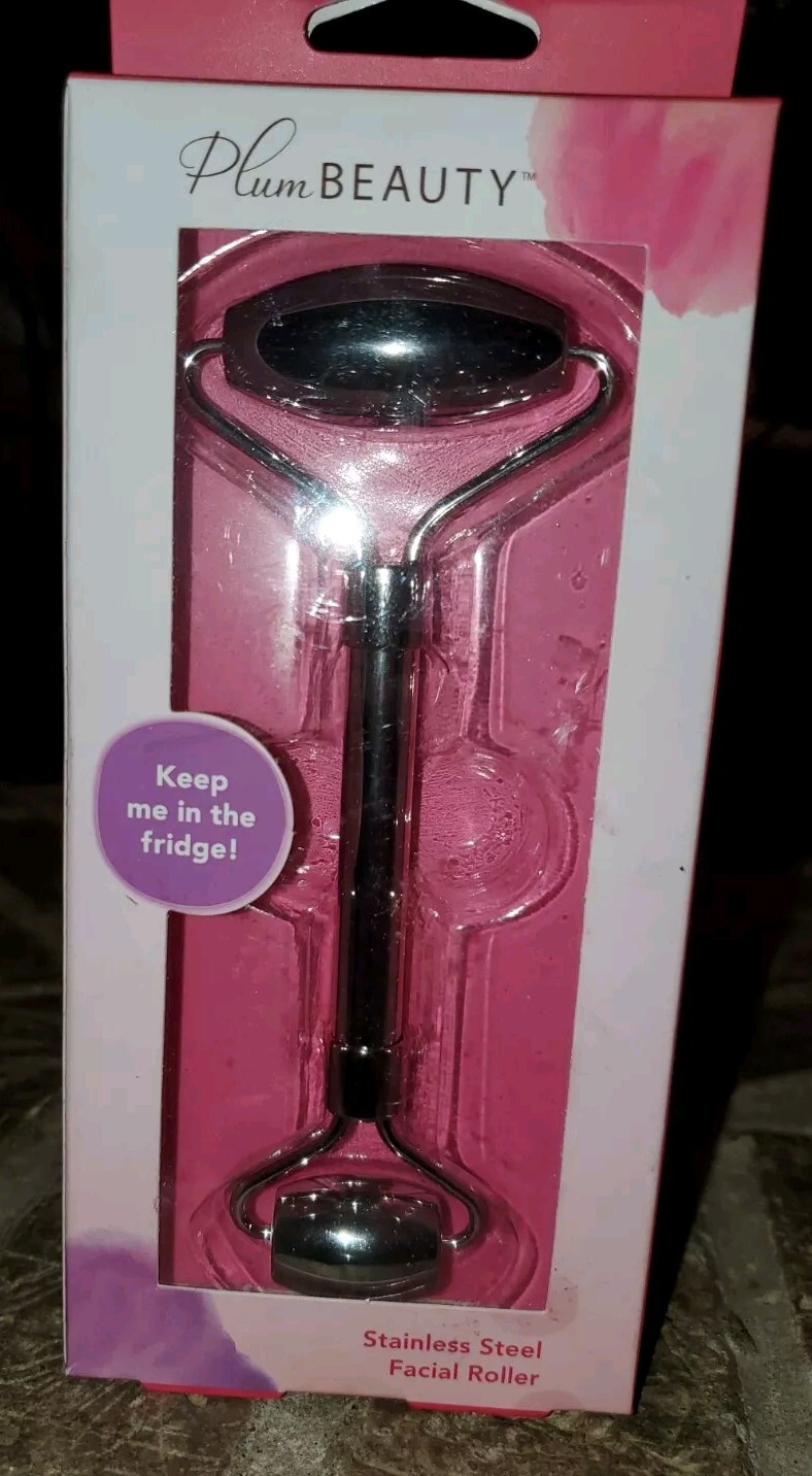 Plum Beauty Stainless Steel Facial Roller