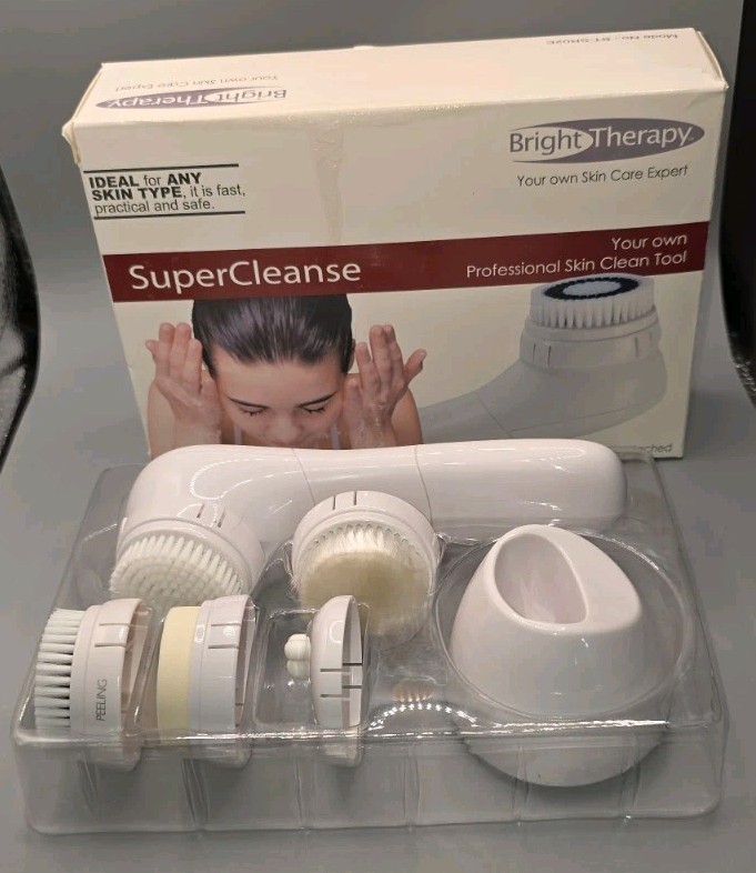 Bright Therapy SuperCleanse Professional Skin Clean Tool Facial Cleansing System