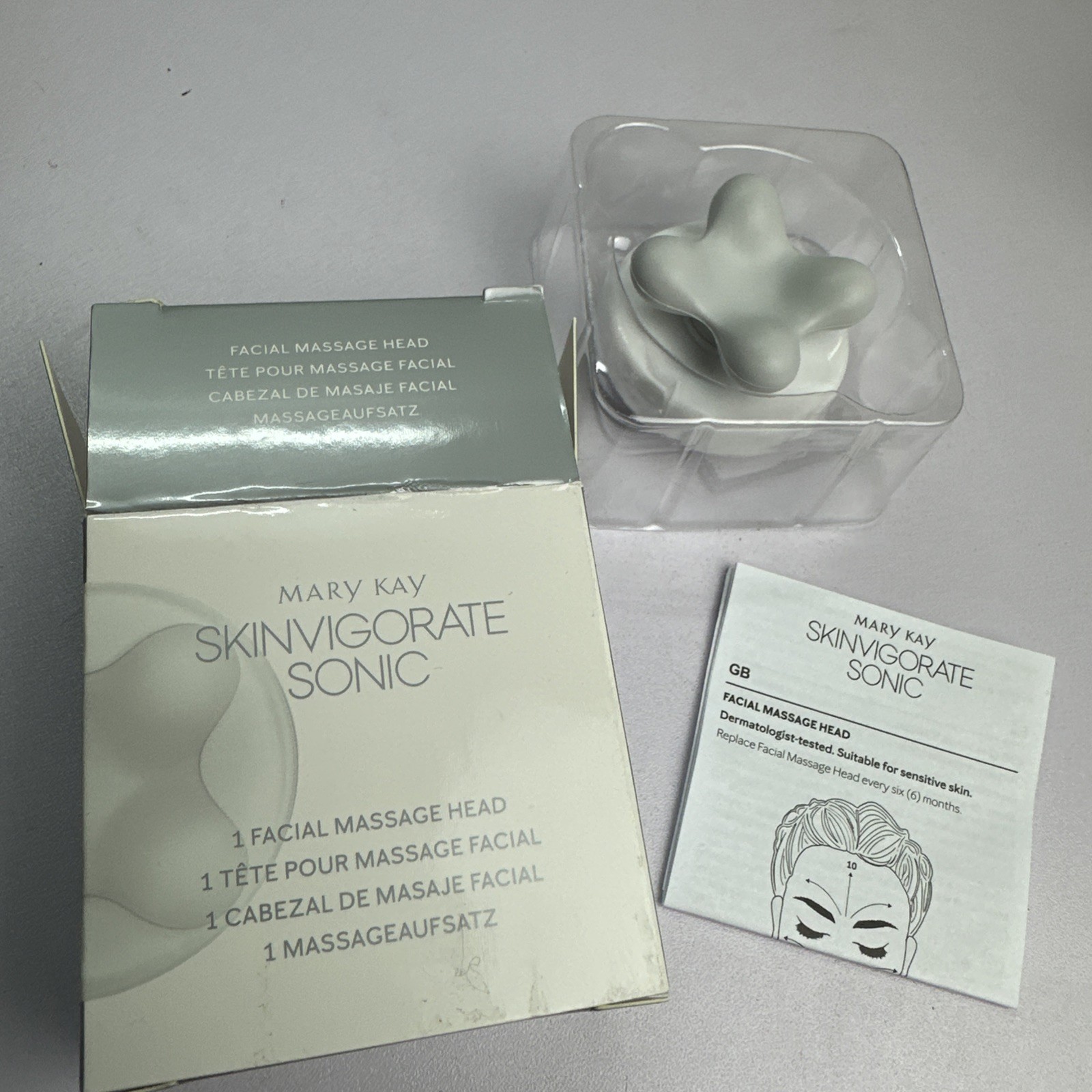 Brand New NIB Mary Kay SKINVIGORATE SONIC 1 Facial Massage Head 135590
