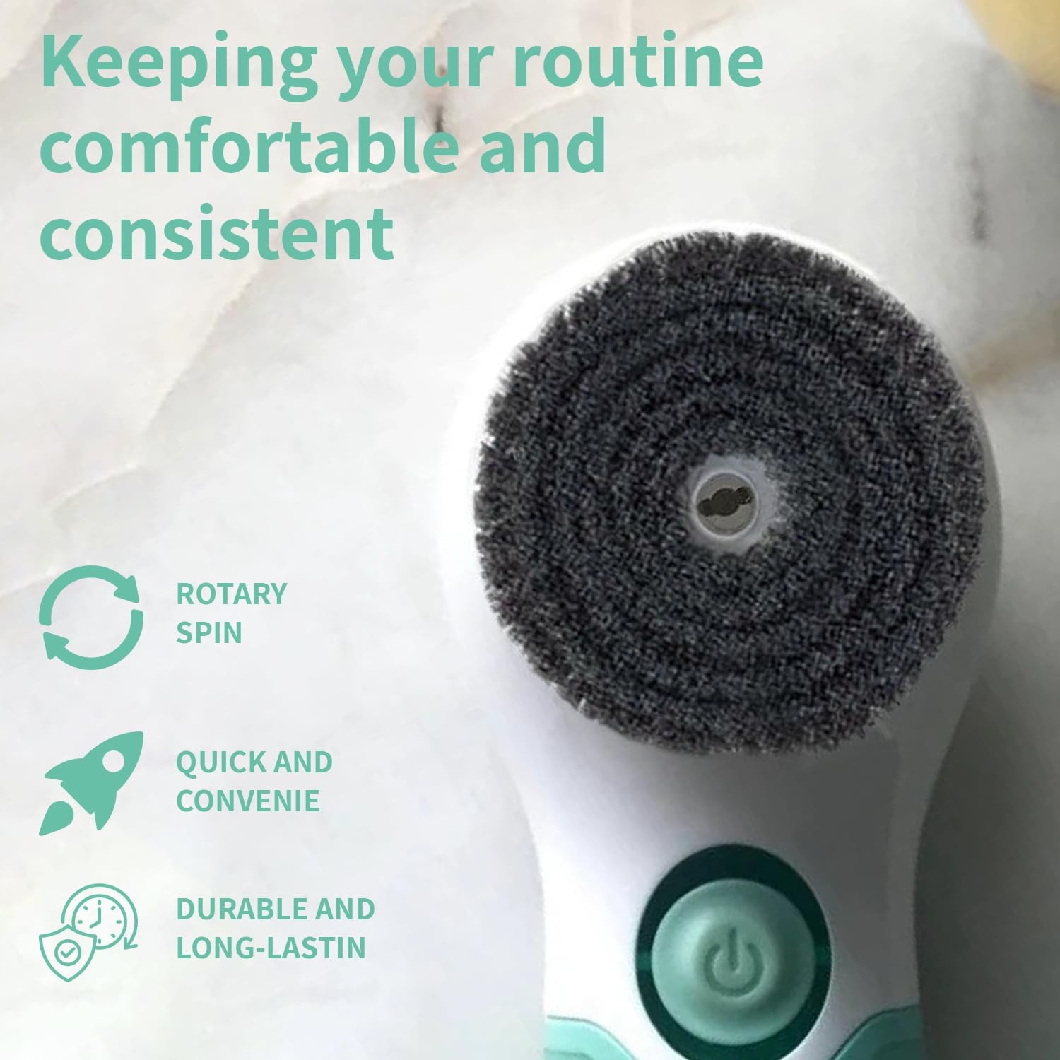 Activated Brush Head , Soft Spinning Bristles for Gentle Cleansing, with Most…