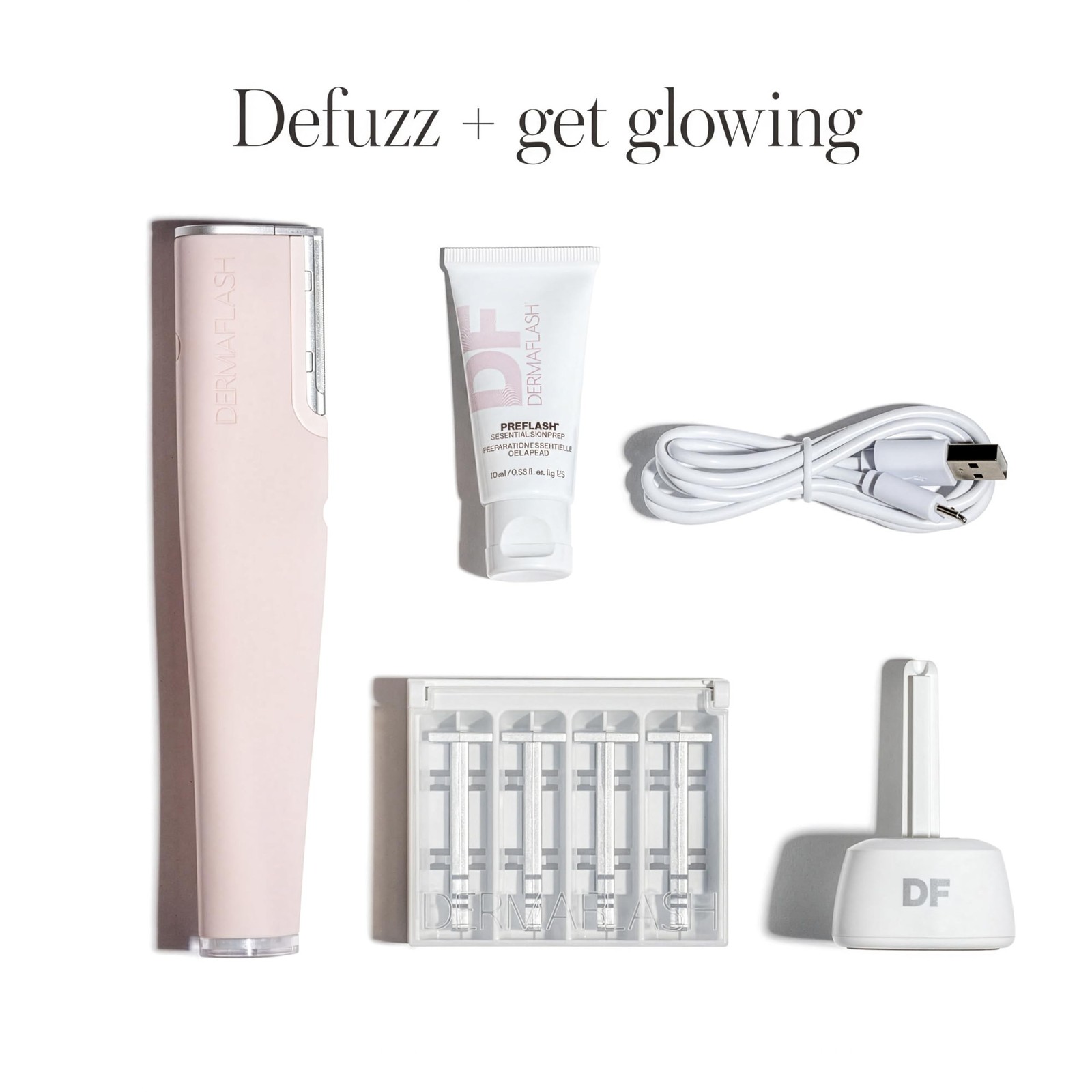 DERMAFLASH LUXE+ Device, Anti,Aging, Exfoliation, Hair Removal, and Dermaplan…
