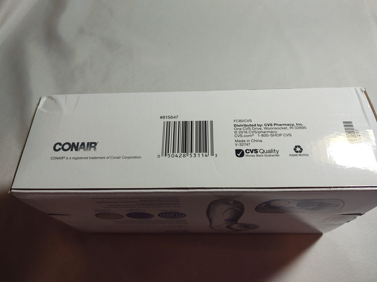 Conair Beauty 360 Face & Body Skin Revitalizer Brush 2 Speeds Battery Powered