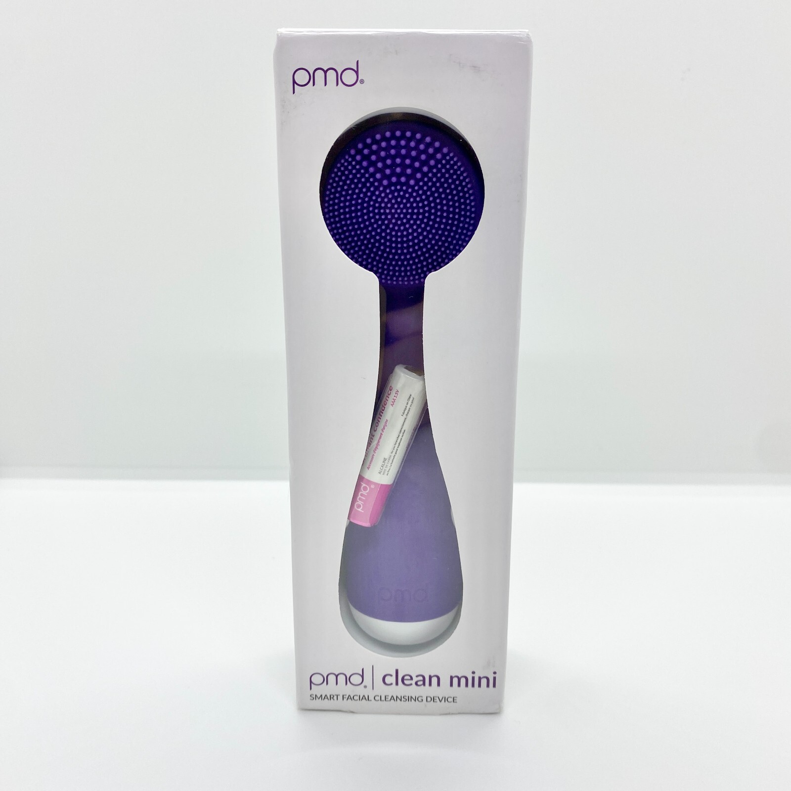 PMD Clean Mini – Smart Facial Cleansing Device with Silicone Brush 4000 – Purple