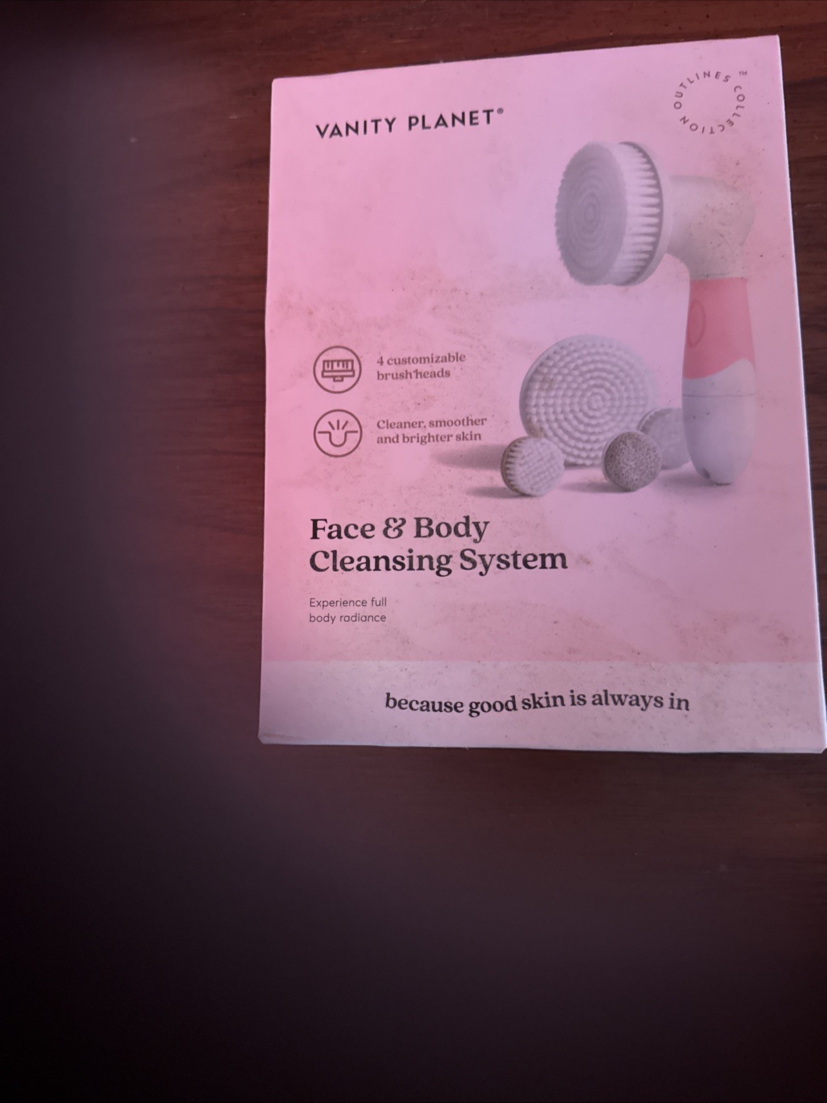 Vanity Planet Face & Body Daily Cleansing System Outlines Exfoliator (MSRP $20)