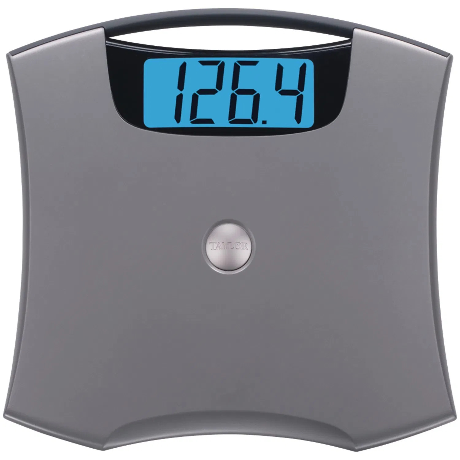 Taylor Precision Products 74054102 Jumbo Easy-to-Clean 440-lb Capacity Silver Ba