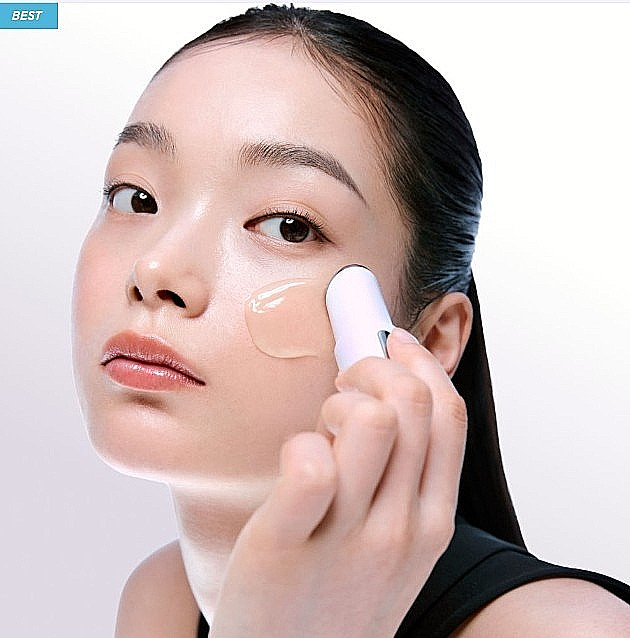 LG Pra.L Galvanic Booster Facial Massager Device 47g + Serum Gift K-Beauty