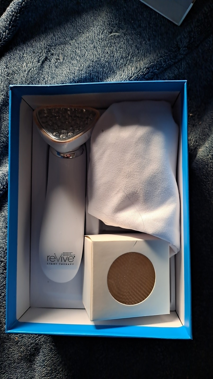 reVive Light Therapy Sonique LED Sonic Cleansing System for Acne, USB