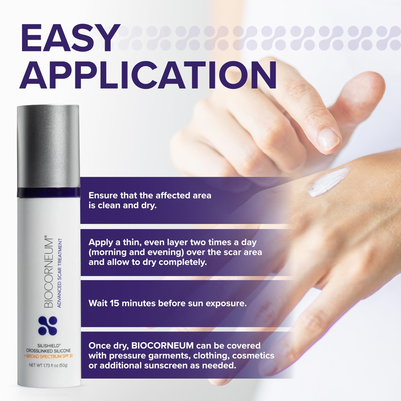 Advanced Scar Treatment with Silishield® & SPF 0.69 Ounce (Pack of 1), white