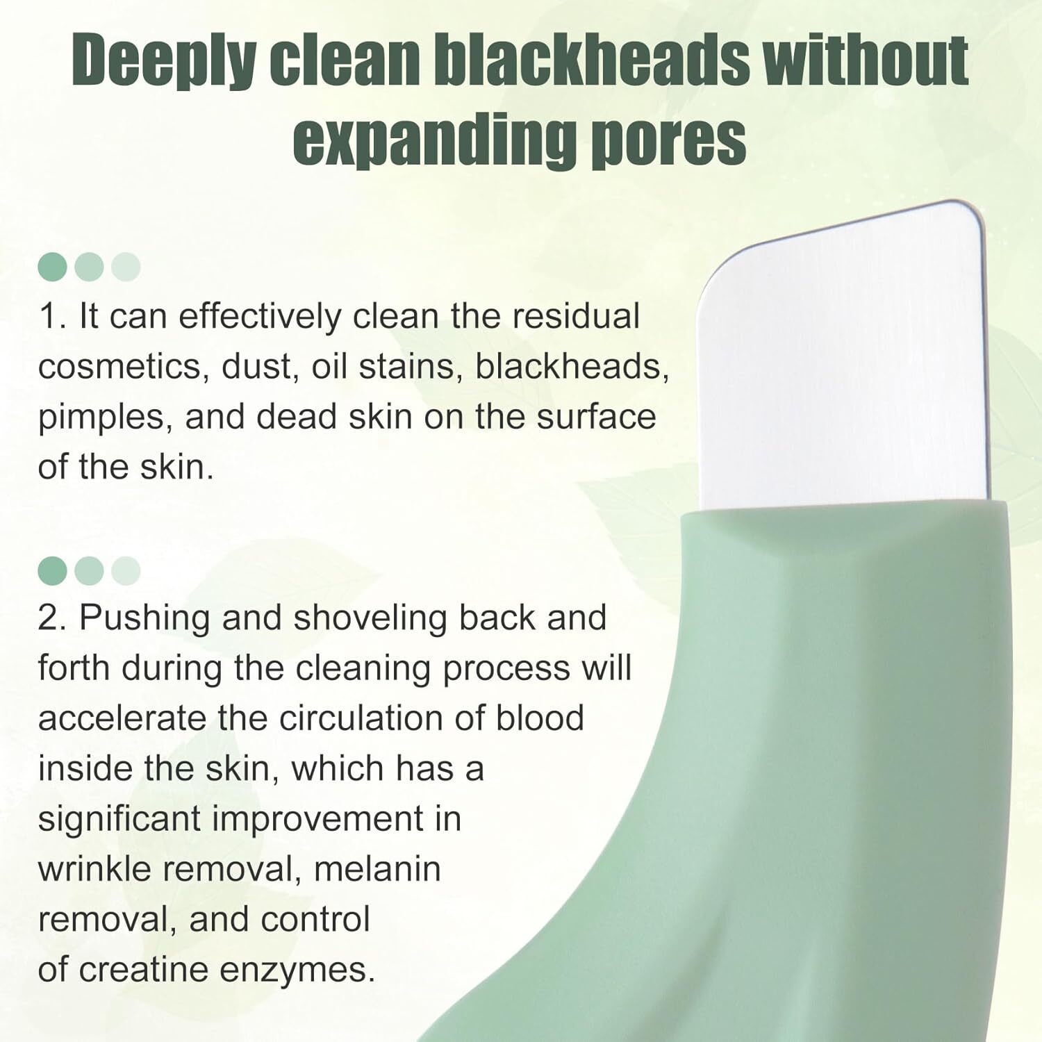 Silicone Nose Blackhead Remover Deep Clean Skin Face Scraper for Men and Women