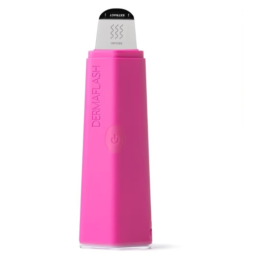 DERMAFLASH Dermapore Pore Extraction Tool & Serum Infuser – Pop Pink