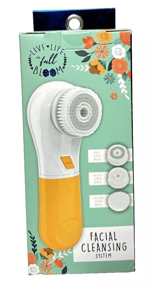 Exfloating Brush for Smooth Skin and Acne – Daily Facial Cleansing System, New