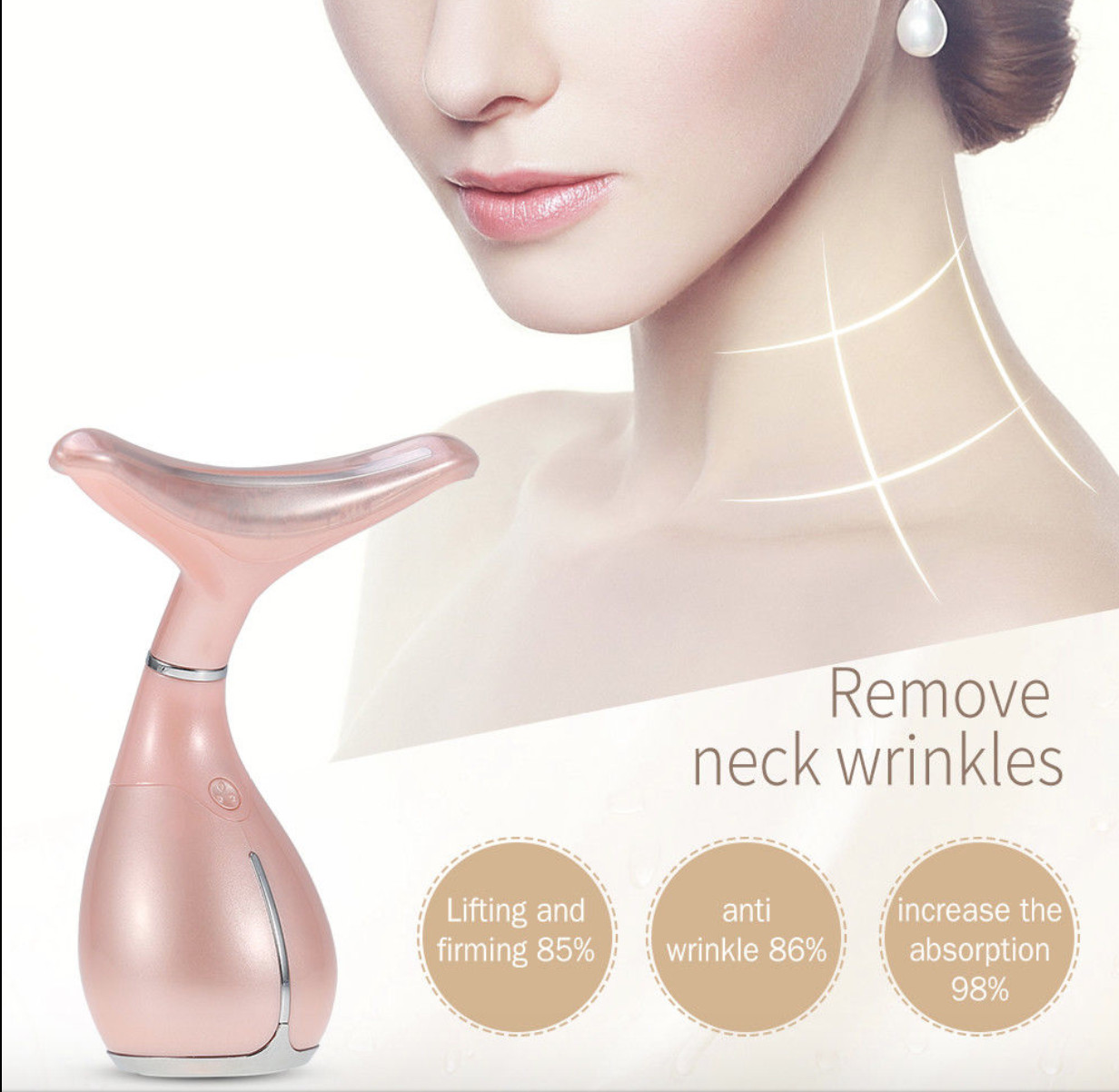 Neck Care and Wrinkle Removal Device – Reduce Double Chin