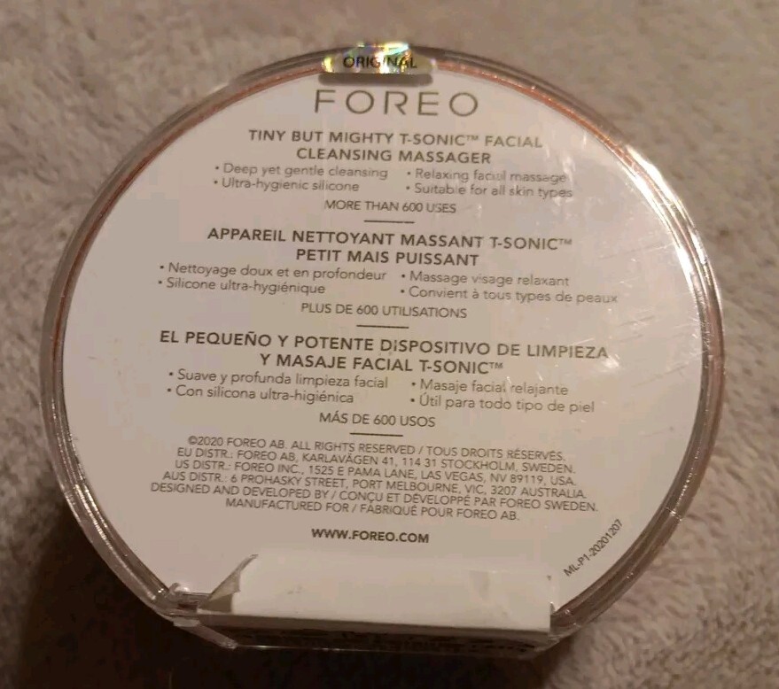 Foreo Sweden Luna™ Play Plus 2 Peach of Cake Facial Cleansing Massager NewSealed