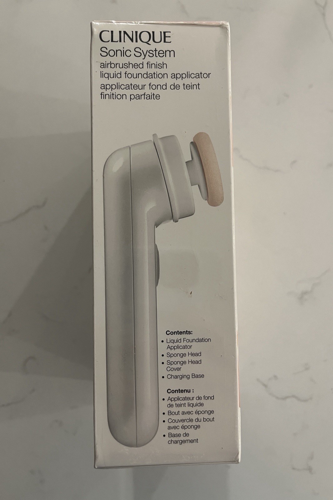 Clinique Sonic System Airbrushed Finish Liquid Foundation Applicator New In Box!