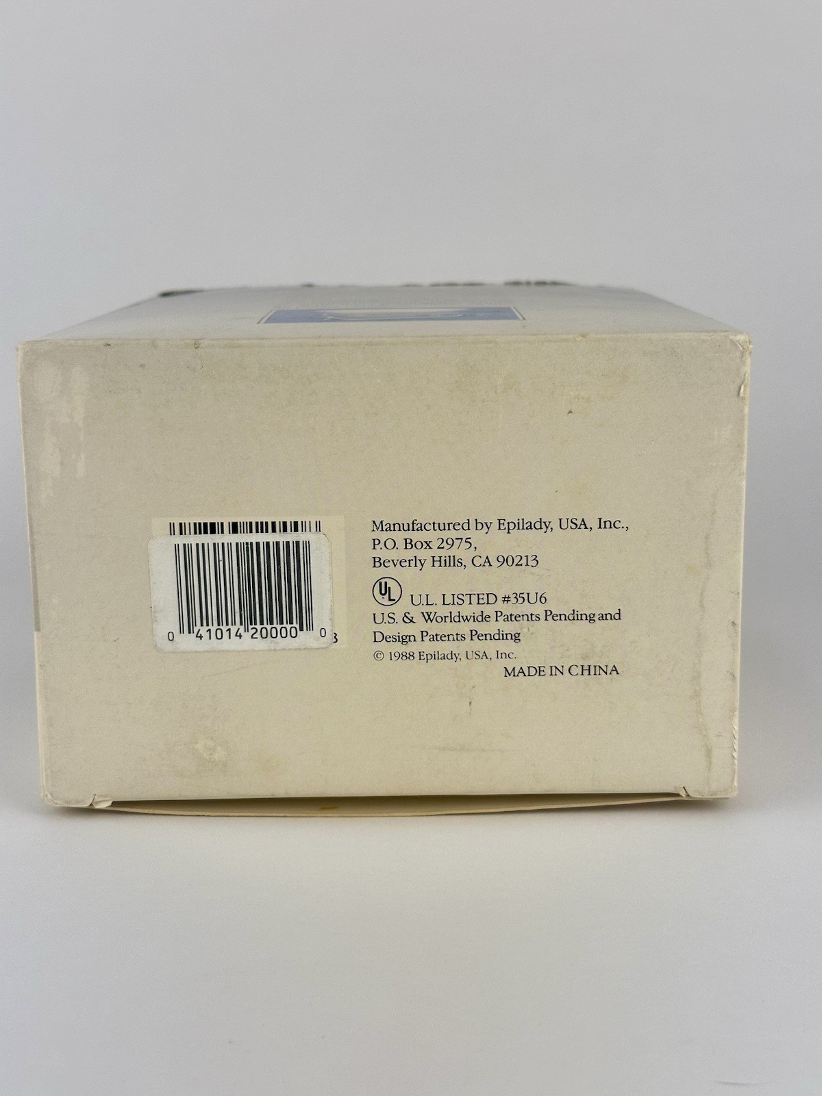 Epilady Epi Sauna Facial Steamer 1980s For Face Original Packaging VTG Tested