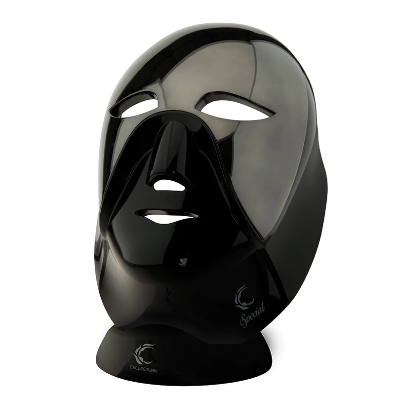CELLRETURN LED Mask PREMIUM Skin Care Beauty device 690 LED Lamp Black Edition
