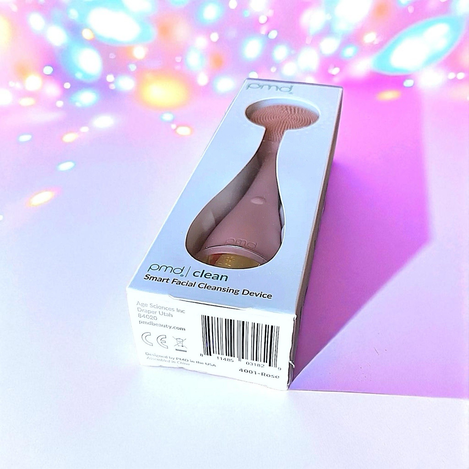 PMD Beauty Smart Facial Cleansing Device in Rose New In Box
