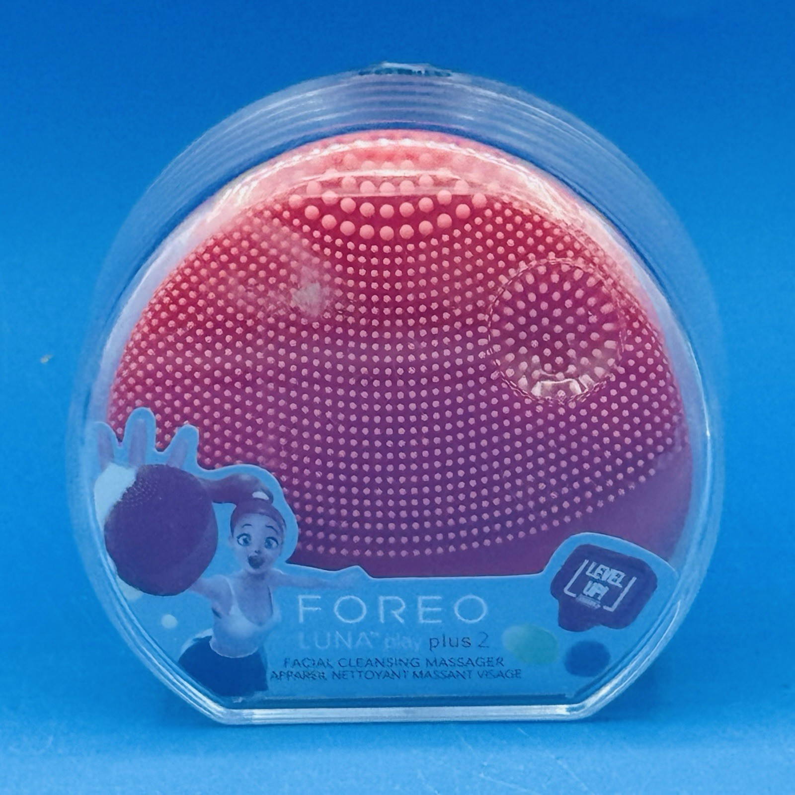 FOREO Luna Play Plus 2 Facial Cleansing Massager Pink Brand New/ Sealed
