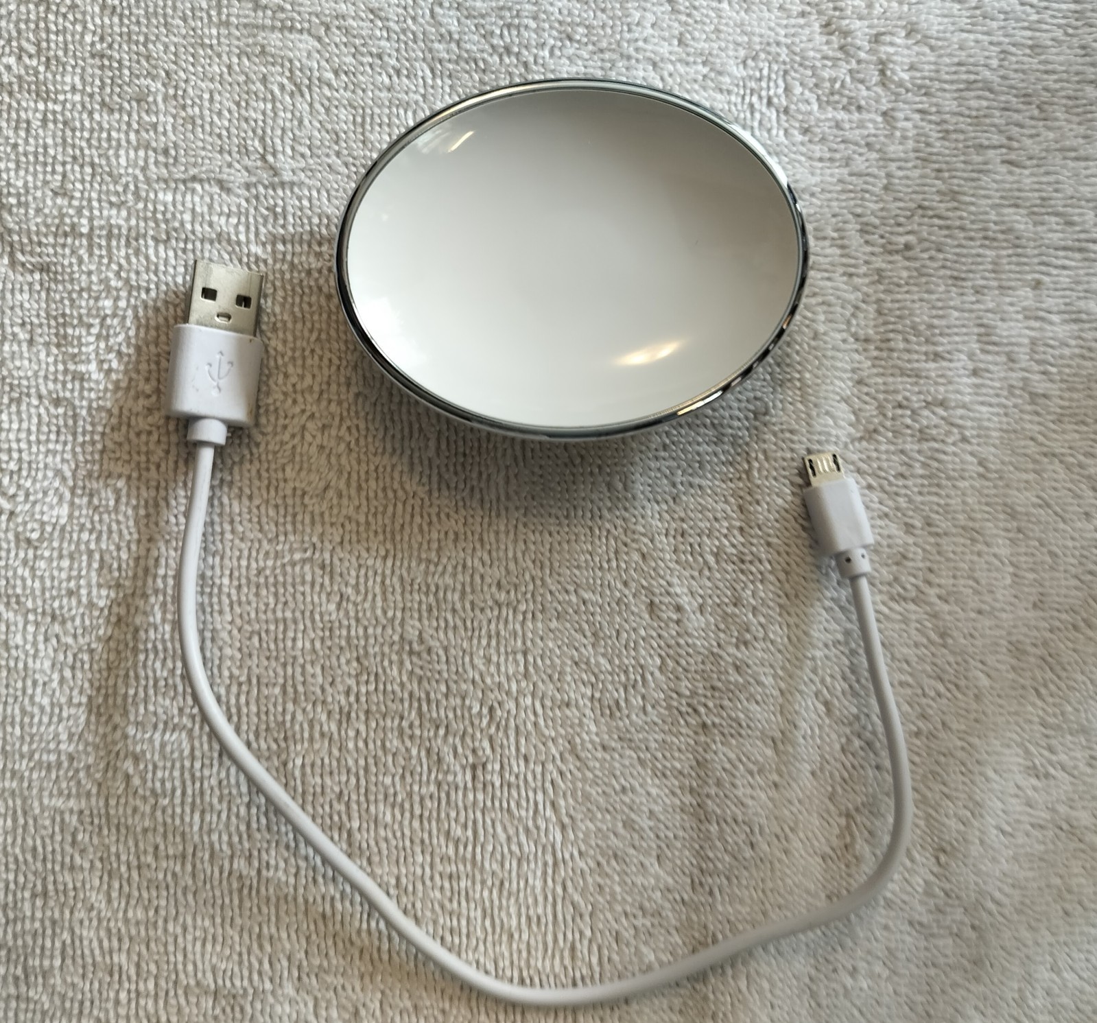 Silicone Wireless Rechargeable Waterproof Face Brush and Massager. Portable