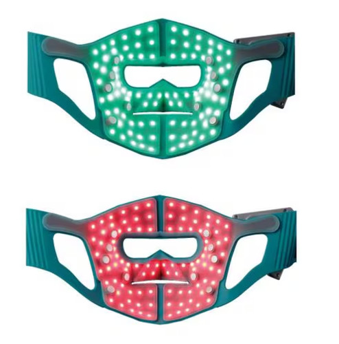 YA-MAN YJMF4L Blue Green Lift Mask LED EMS Wireless Facial Beauty Device