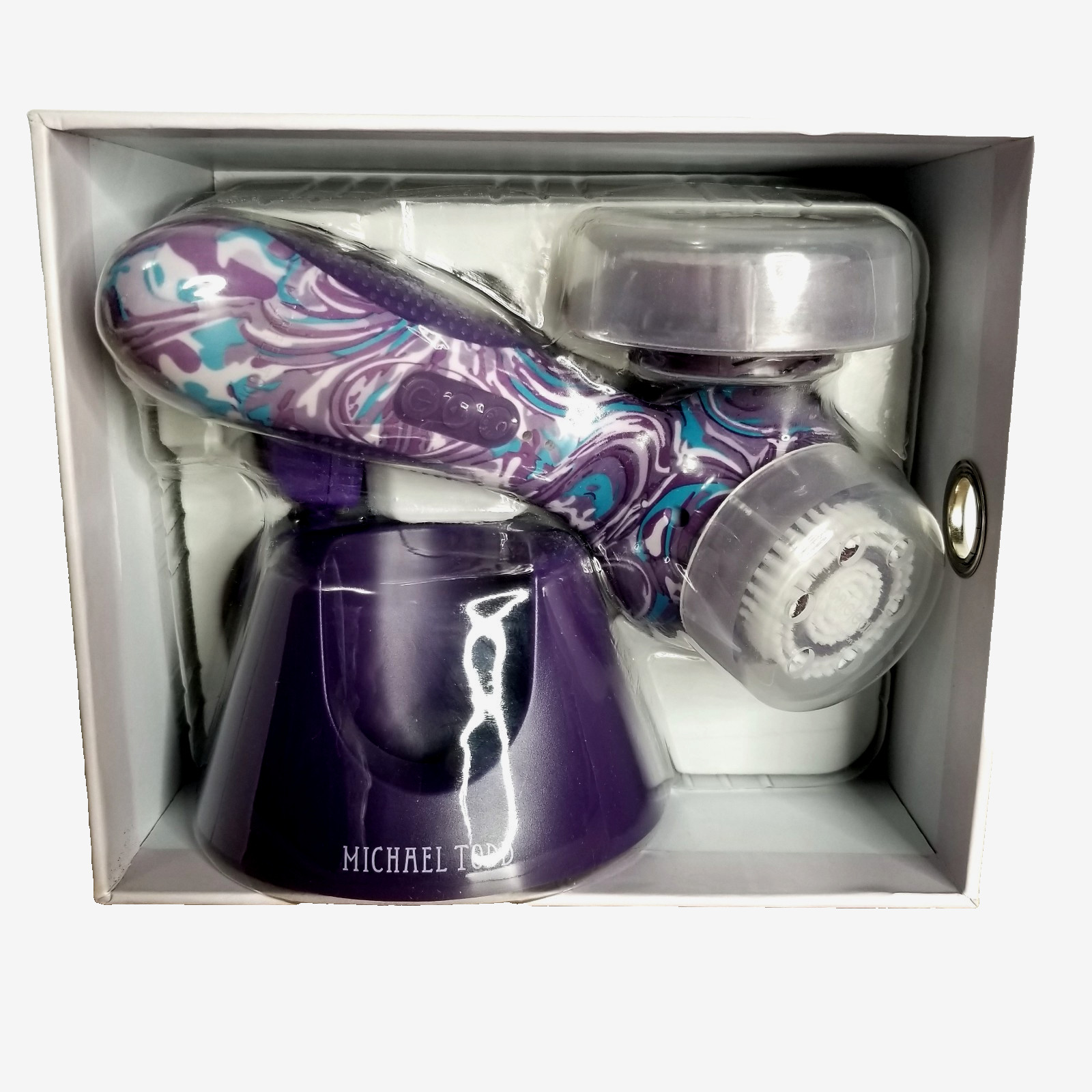 Michael Todd Beauty Soniclear Elite Sonic Skin Cleansing System Purple Swirl