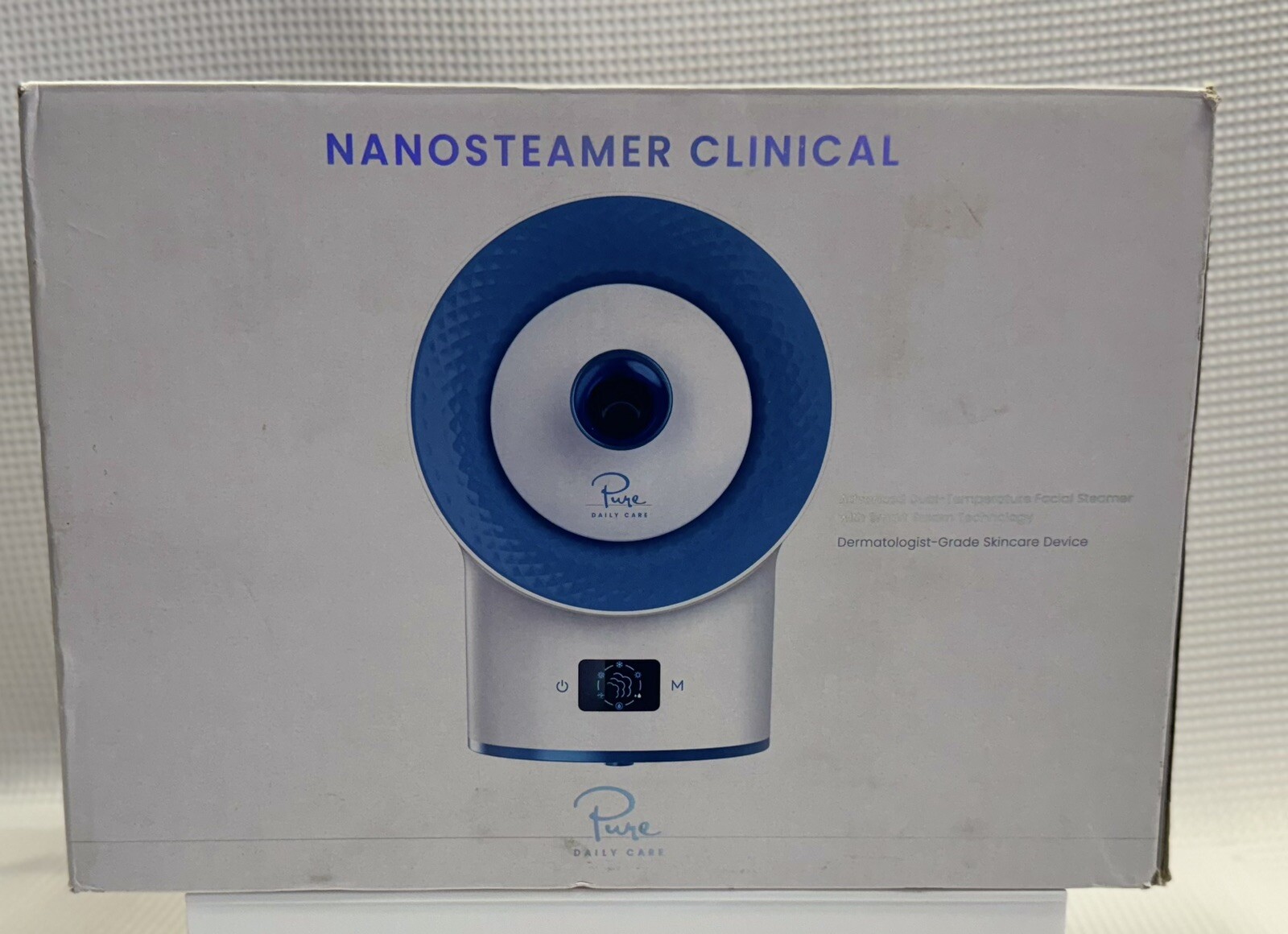 NanoSteamer Clinical – 10-in-1 Smart Steam Dermatologist Grade Facial Steamer
