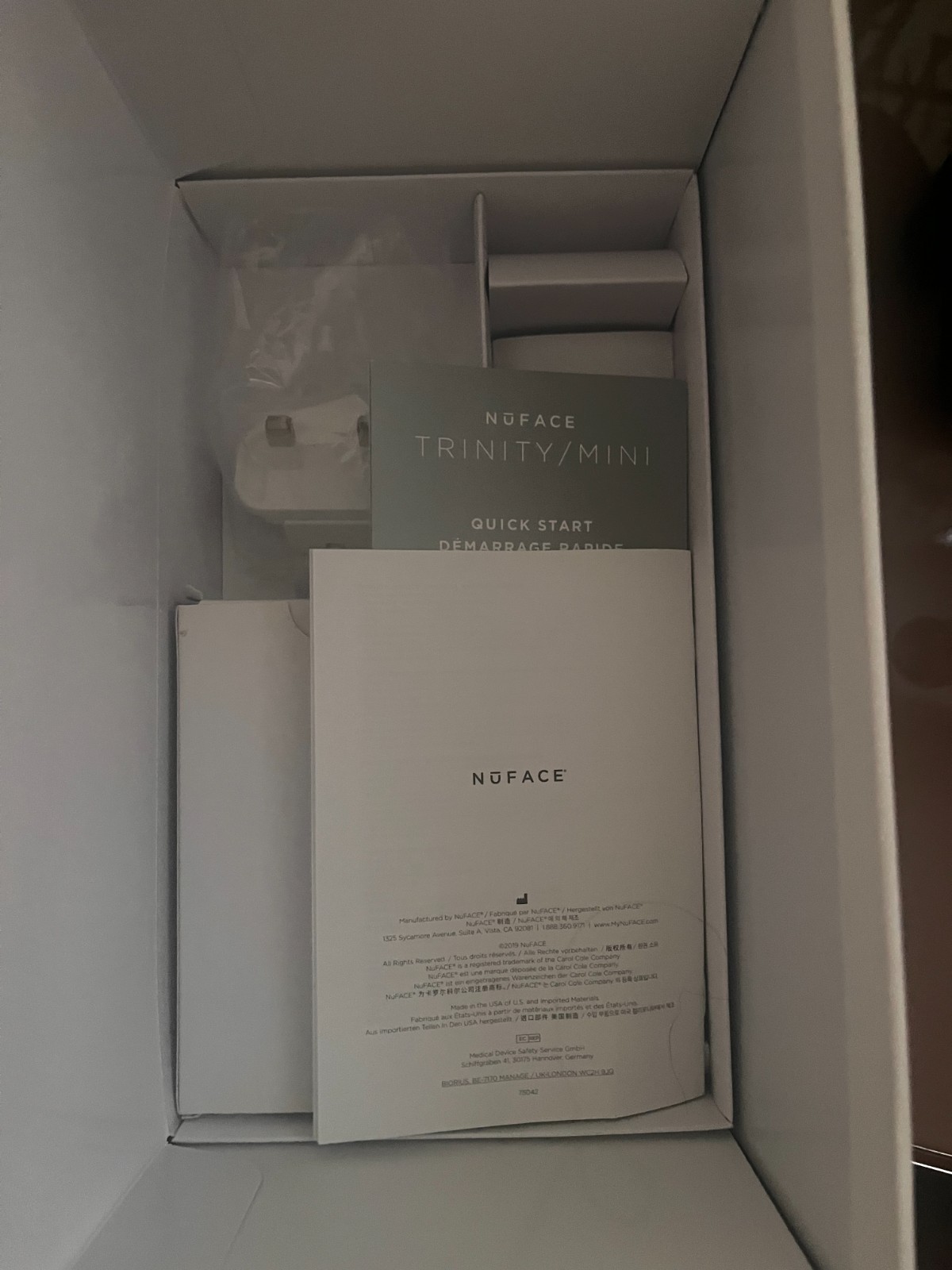 NuFace Pro Trinity Facial Trainer with Wrinkle Reducer Attachment