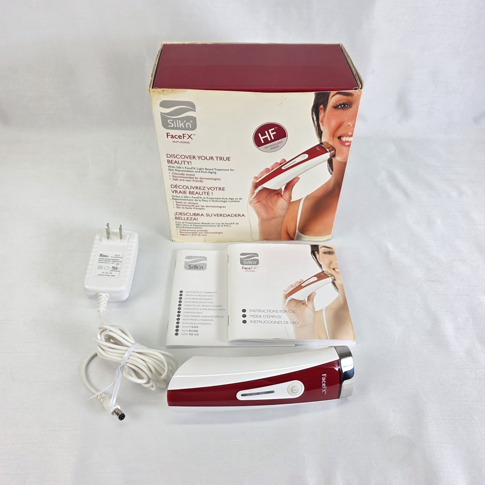 Silk’n Face FX Skincare Anti-Aging Rejuvenation Light Based Skin Treatment
