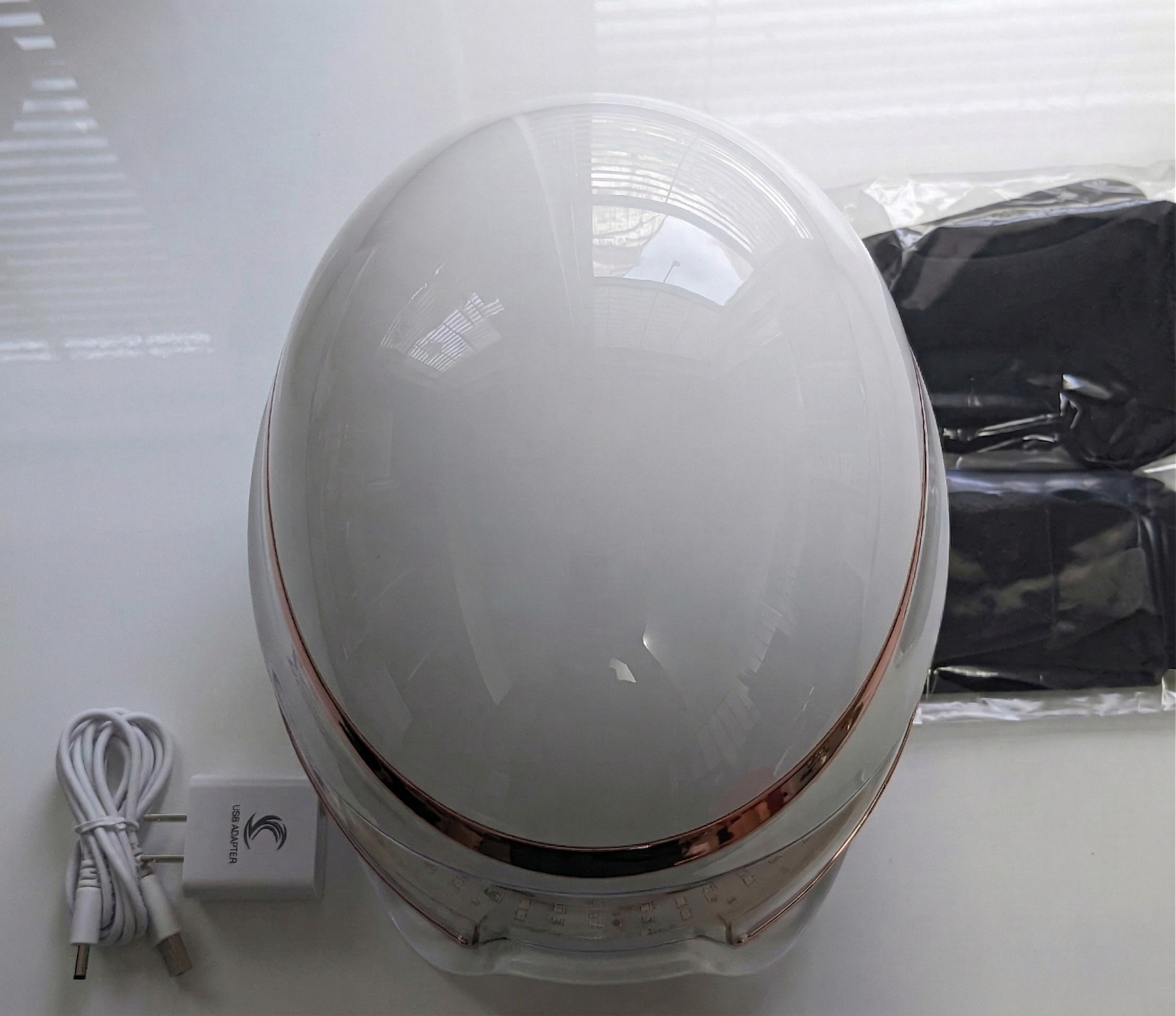 Cellreturn Hair Alpha Ray Premium LED Scalp Care Helmet Device Tested Japan