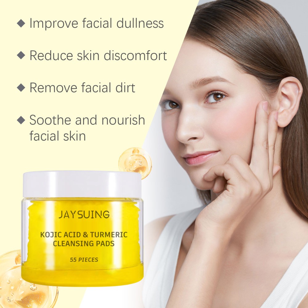Turmeric Cleaning Pad ntly Cleansing Repair Dull Skin,