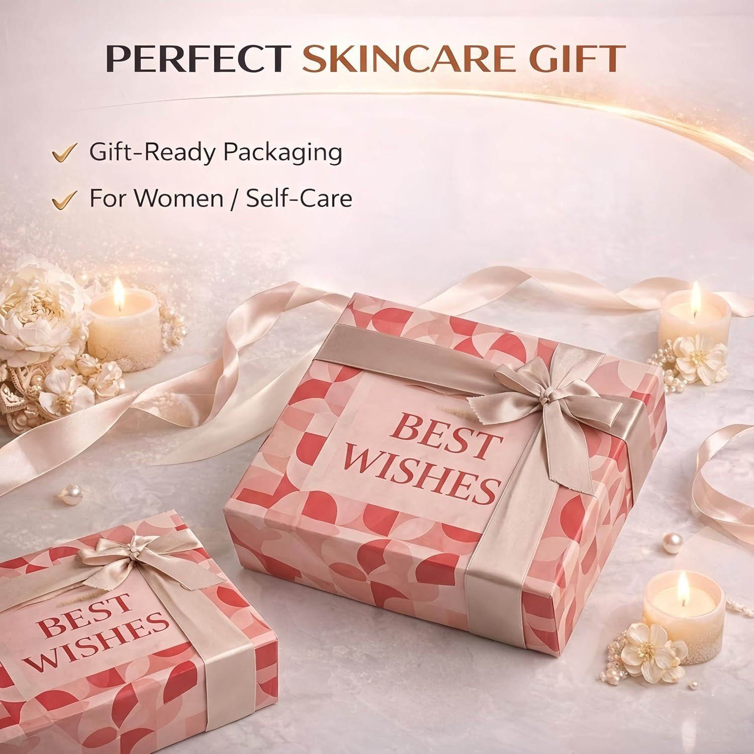 Gua Sha Tool for Face, Lymphatic Contour Face Brush & Massage Set | Thick Stainl