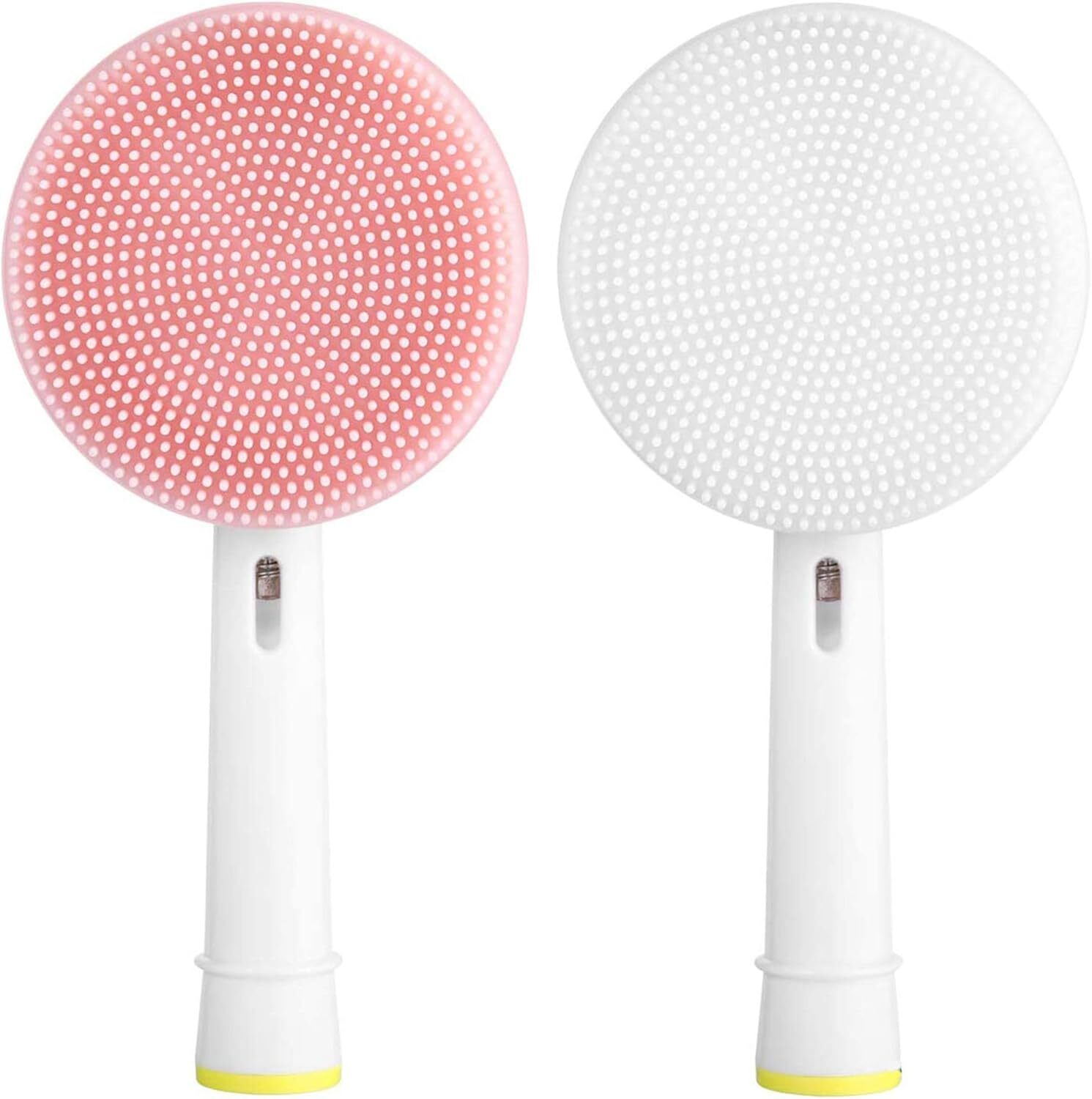 Facial Cleansing Brush Head Compatible for Braun Oral B Electric Toothbrush Base