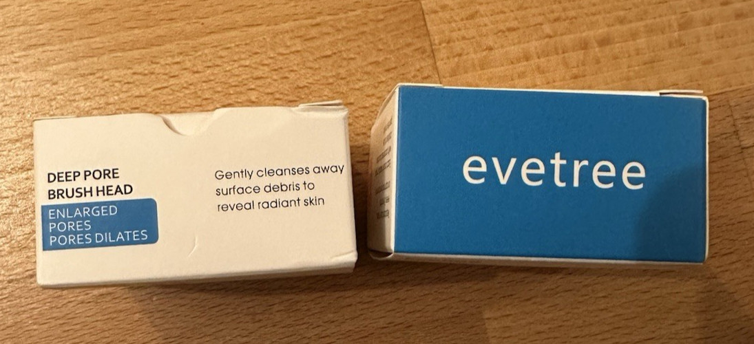 EveTree 2-Pack Deep Pore Replacement Facial Brush Heads For Clarisonic