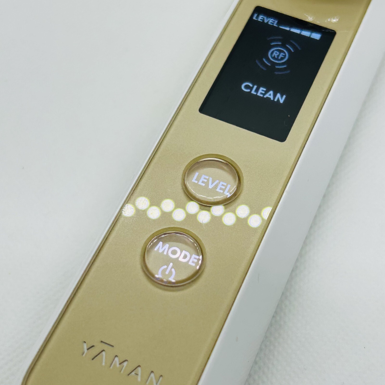 YA-MAN HRF-20N Facial Equipment RF Radio Wave Beaute Photo PLUSEX Champagne Gold