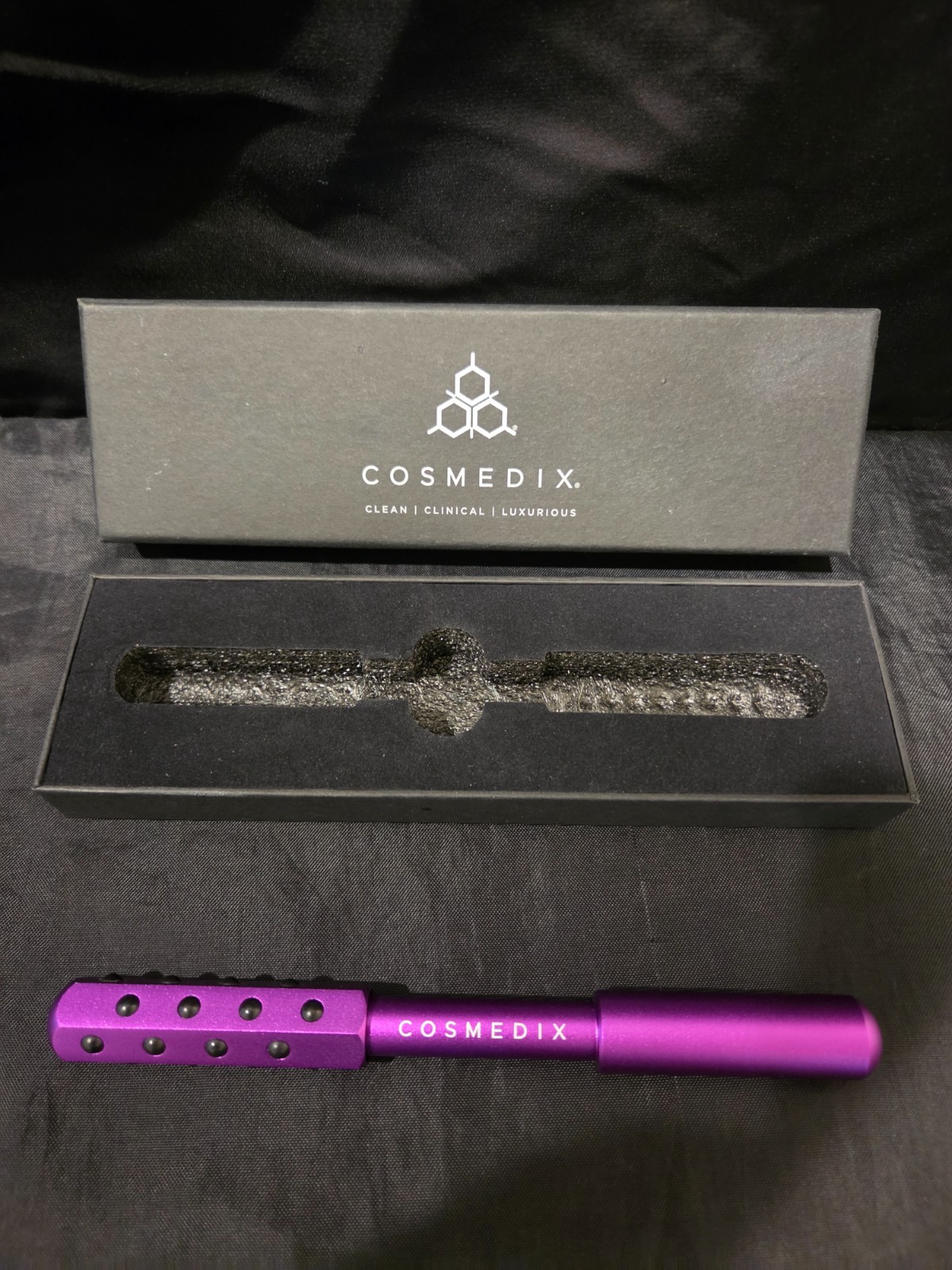 Comedix Clean Clinical Luxurious Purple Facial Roller