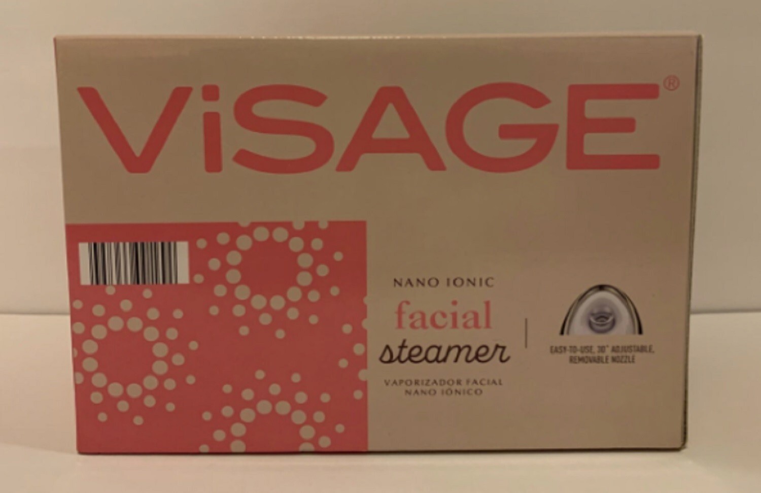 Women’s Nano Ionic Facial Steamer Spa detoxifying All Skin types Acne black new