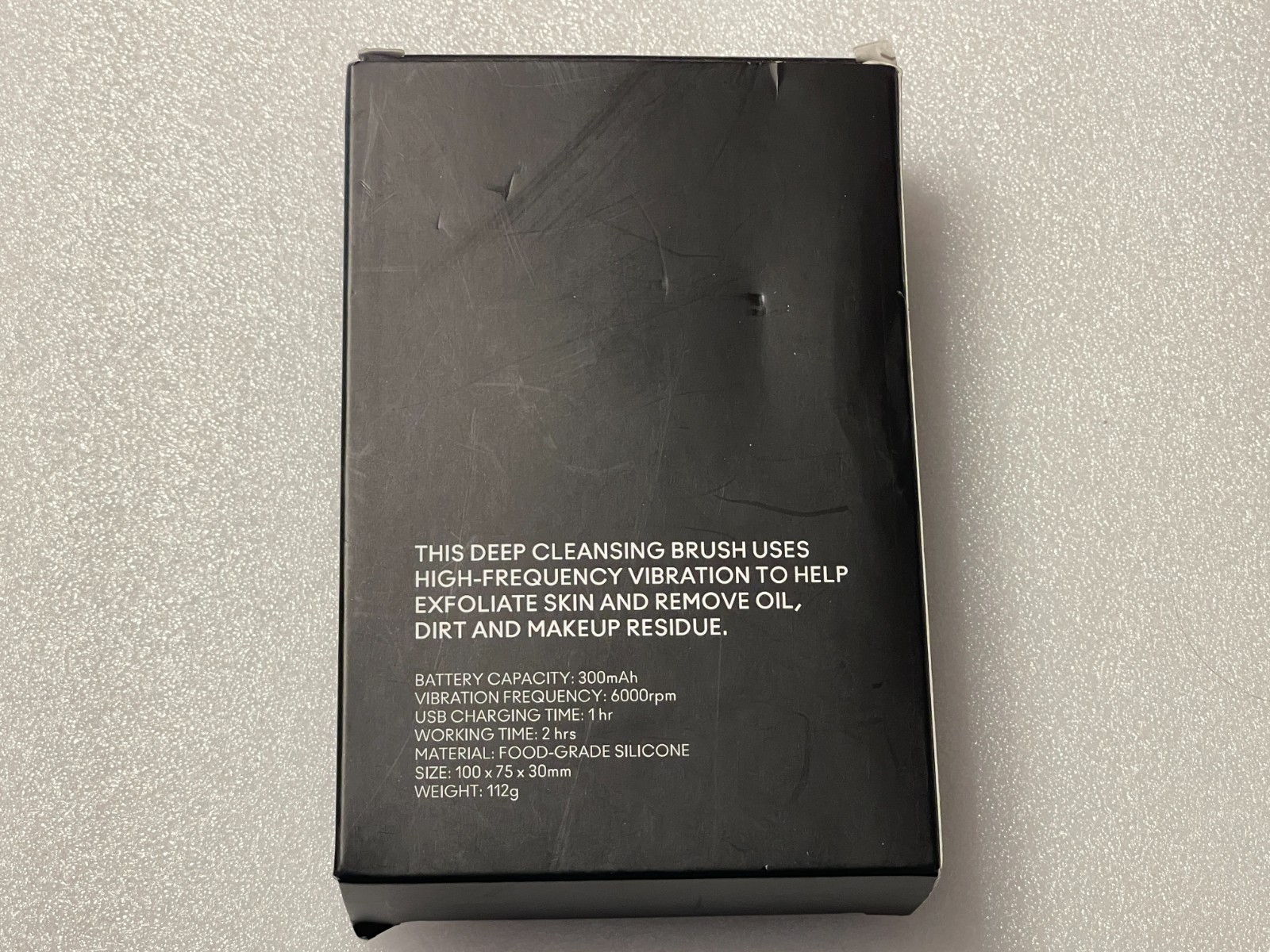 New MAC Cosmetics Rechargeable Silicone Deep Cleansing Brush Exfoliate Skin