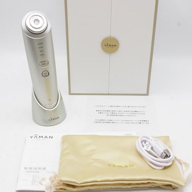 YA-MAN YAMAN Photo Plus Shiny Neo YJFM18N Champaign Gold Beauty Facial Device