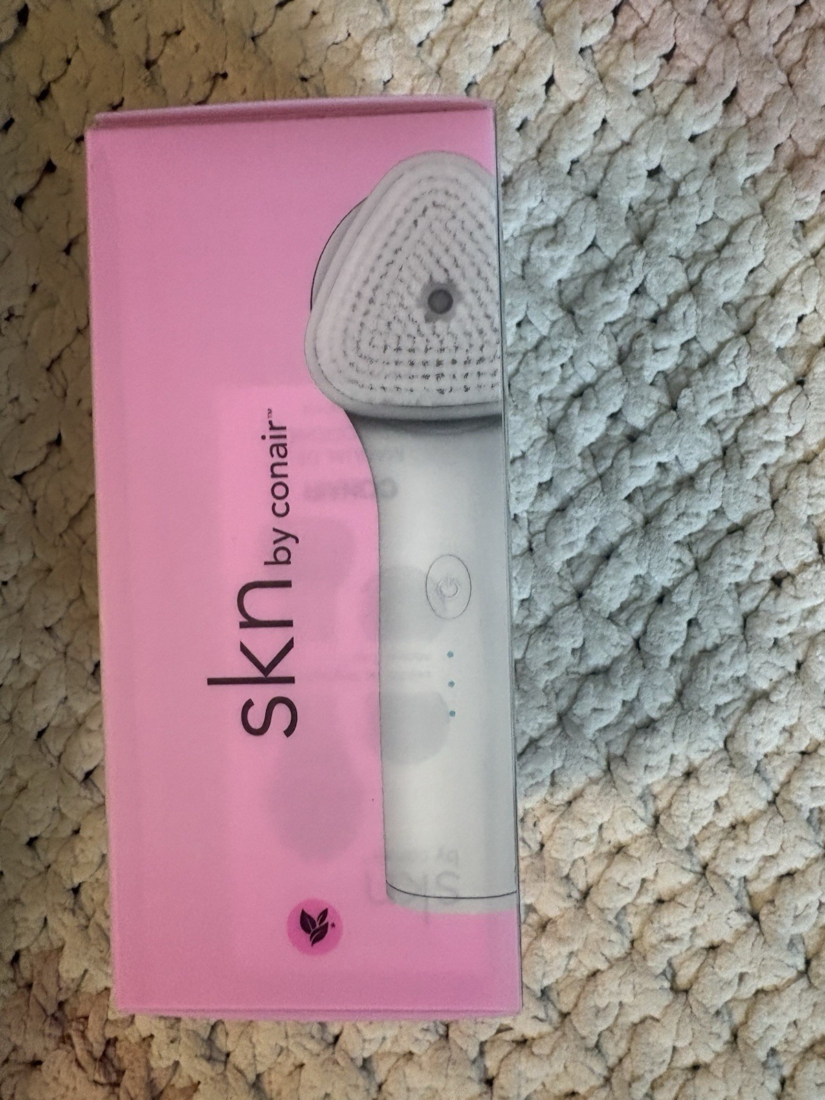 Conair skn Daily Glow Kit Electric Facial Brush, Waterproof, 3 Speeds, USB