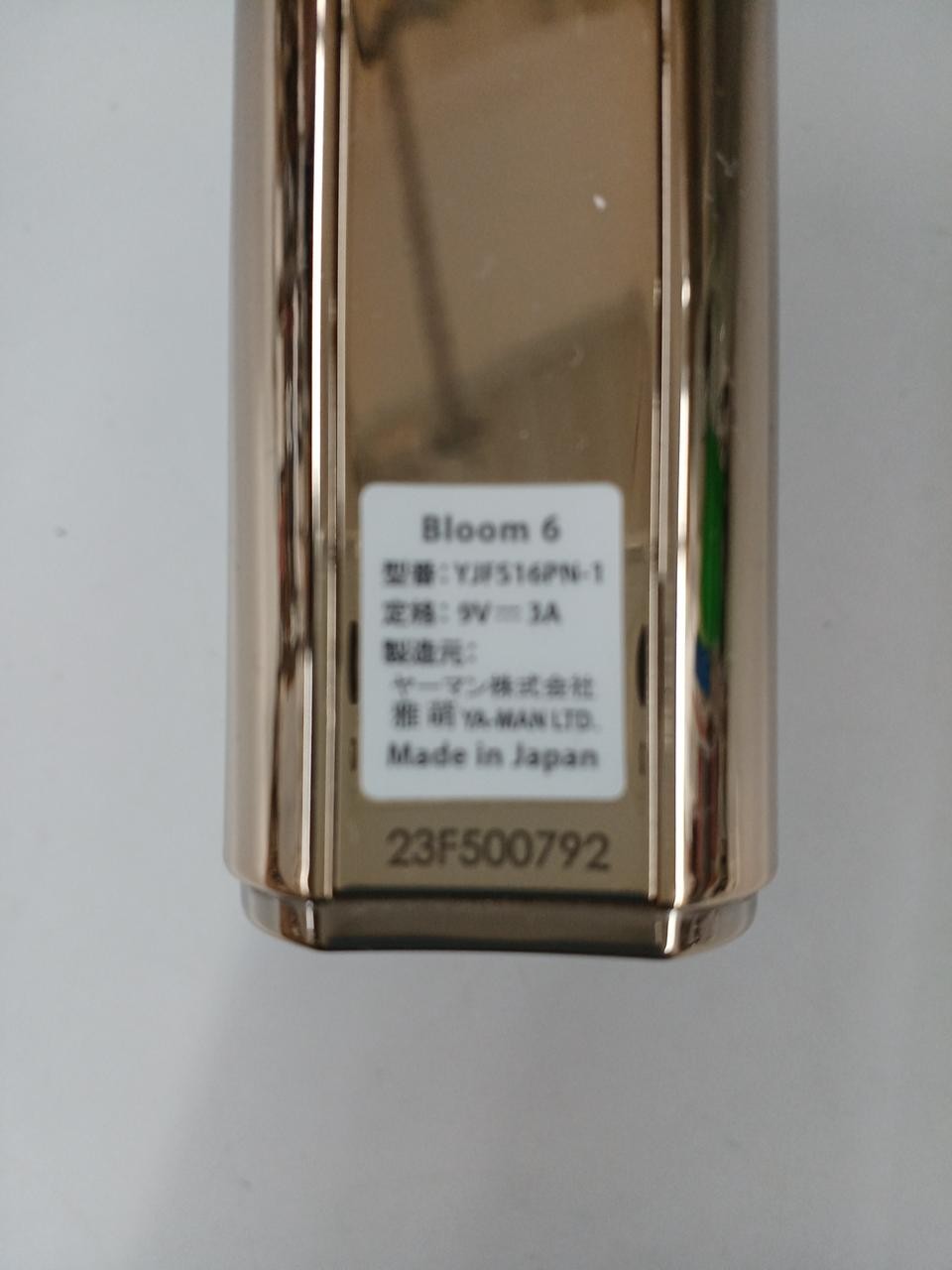 YA-MAN YJFS16PN Facial Beauty Device RF Aging Care Bloom 6 Used Pink From Japan