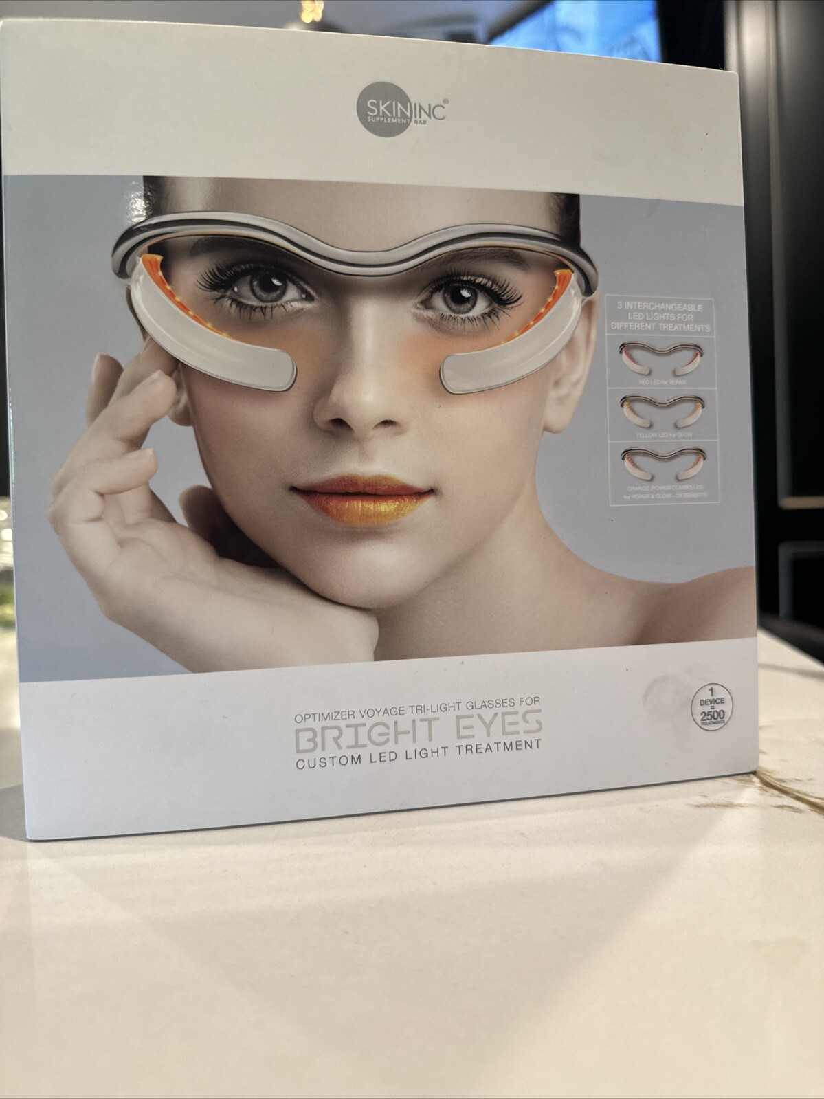 SKIN INC.Optimizer Voyage Tri-Light Glasses LED Light Treatment for Eyes